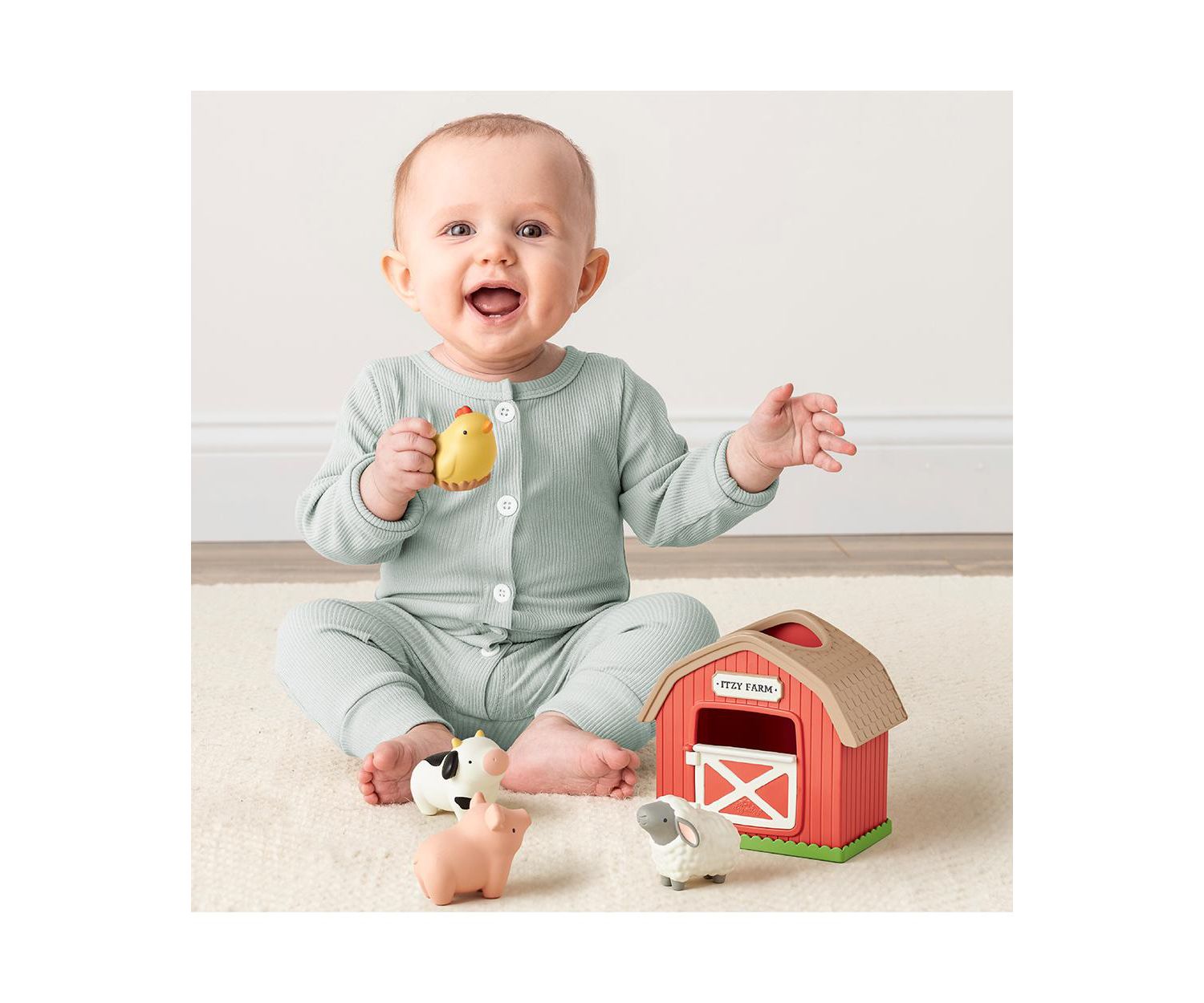 Baby Barnyard Bundle Teething & Feeding