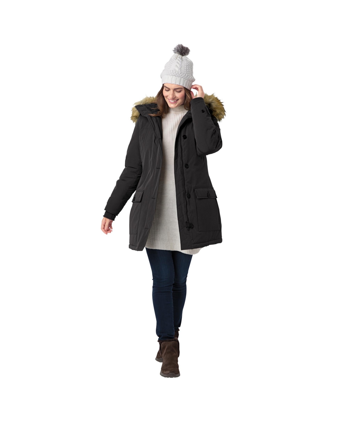 Woman Within Plus The Arctic Parka