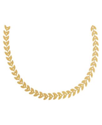 Solid Chevron Link Chain Choker
