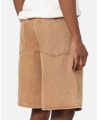 Men's Men Diamond Buckle Back Jorts Shorts