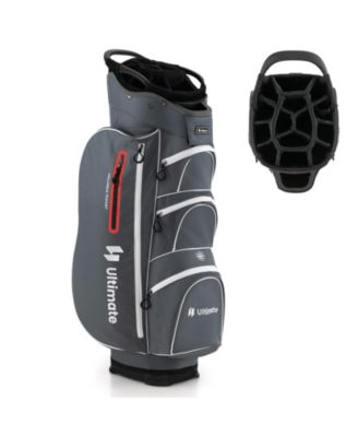 9.5 Inch Lightweight Golf Cart Bag with 15 Way Top Dividers