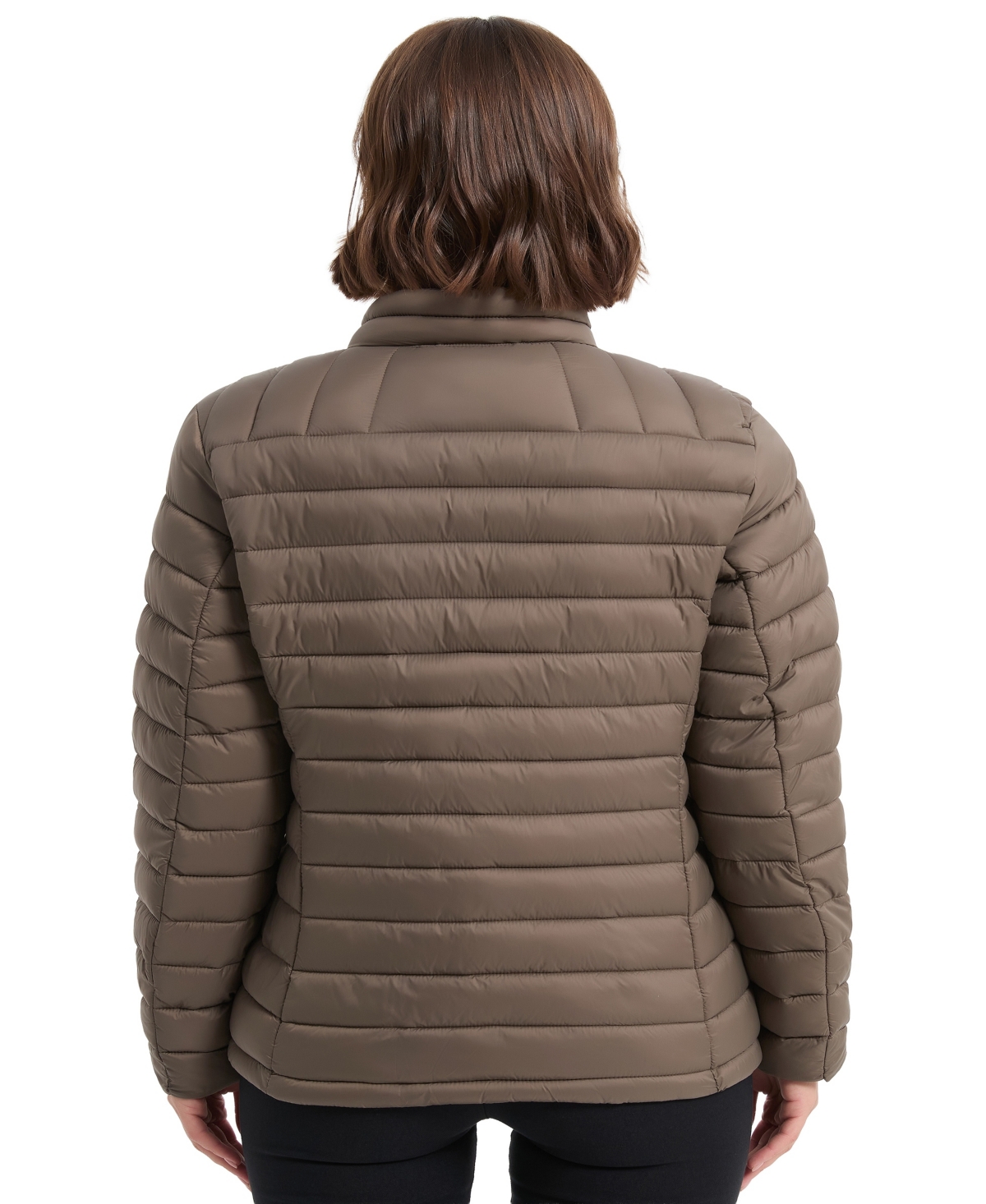 Hawke & Co. Women's Rail Quilted Packable Jacket In Brown