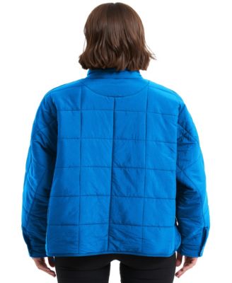 Women's Crinkle Oversized Quilted Jacket