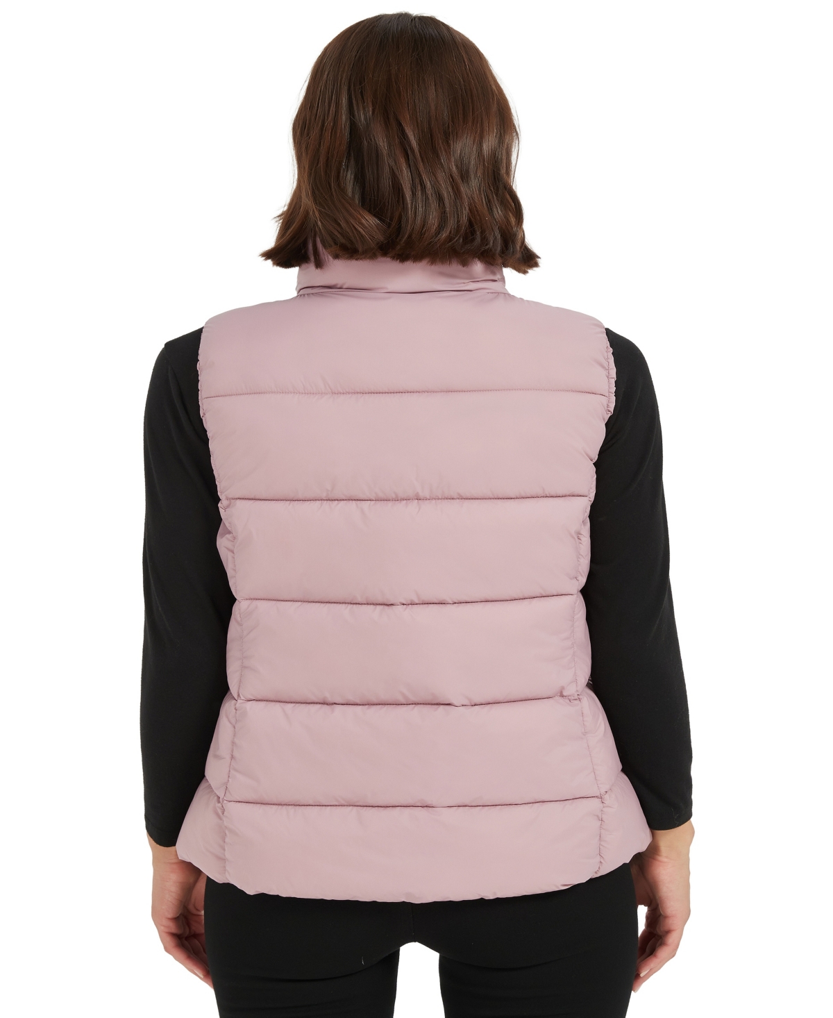 Hawke & Co. Women's Quilted Puffer Vest In Pink