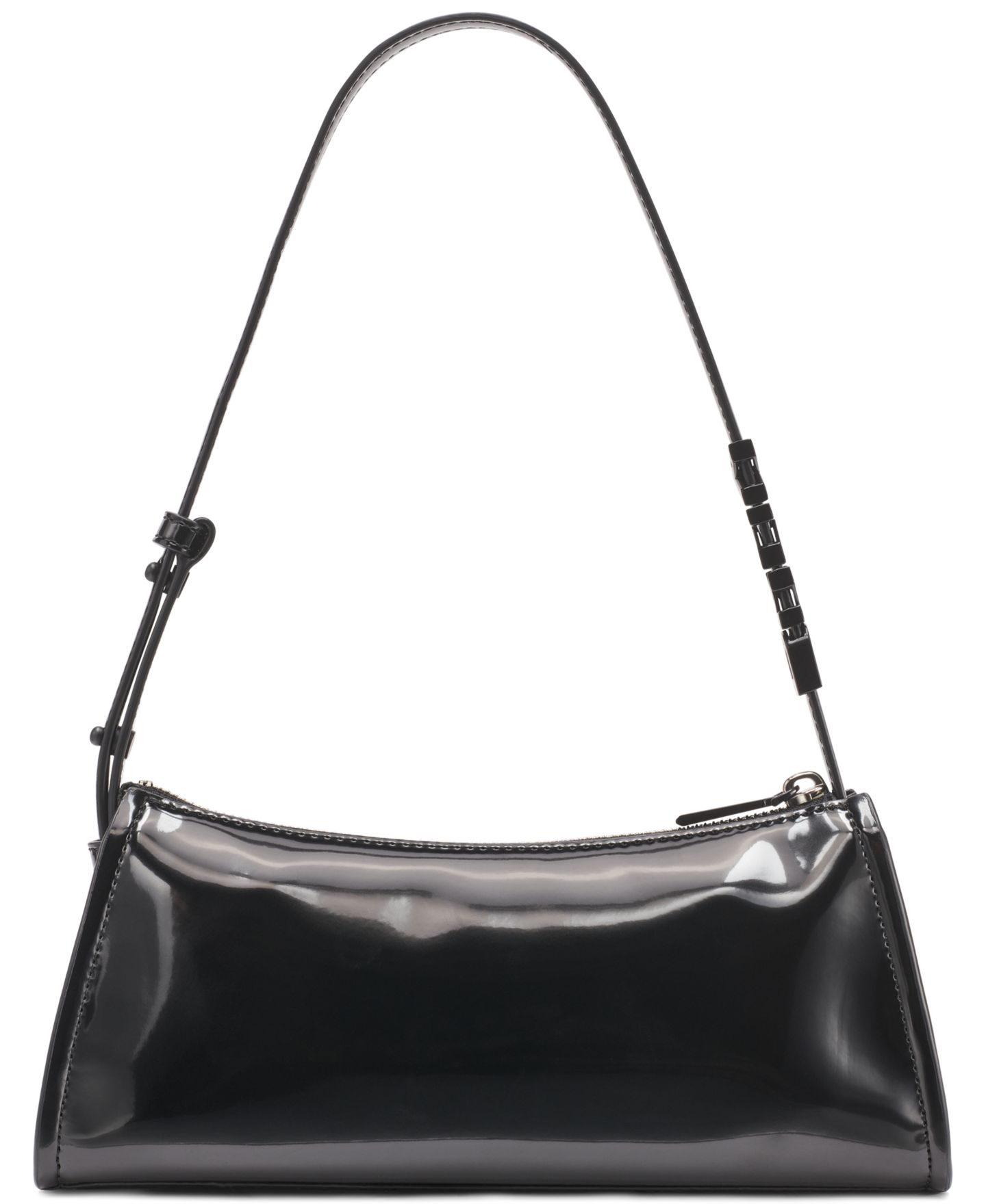 Женская сумка DKNY Avril Top Zip Slim Shoulder, цвет: Чёрный — фото 2