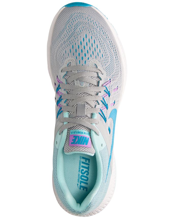 Nike Women's Zoom Winflo 2 Running Sneakers from Finish Line - Macy's