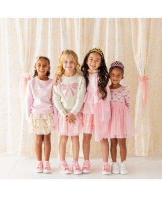 Toddler Girls Princess Coquette Long Sleeve Tutu Dress