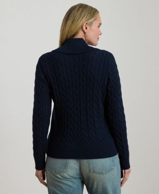 Plus Size Cotton Ribbed Shawl-Collar Cardigan Top