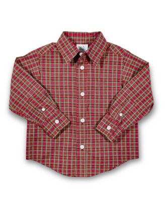 Baby Boys Plaid Button Down Shirt