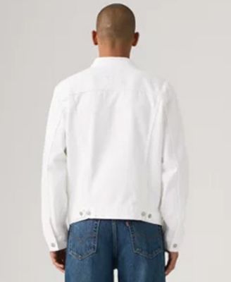 Men's Regular-Fit Stretch Denim Trucker Jacket