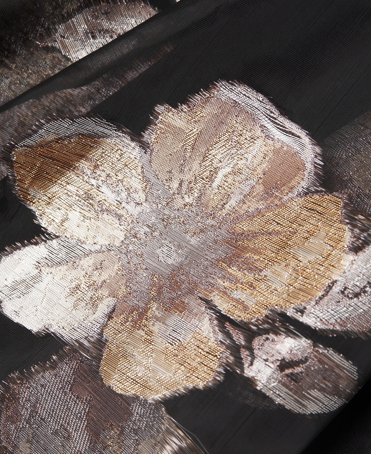 White Tie By Shani Women's V-neck Organza Midi Dress In Multi