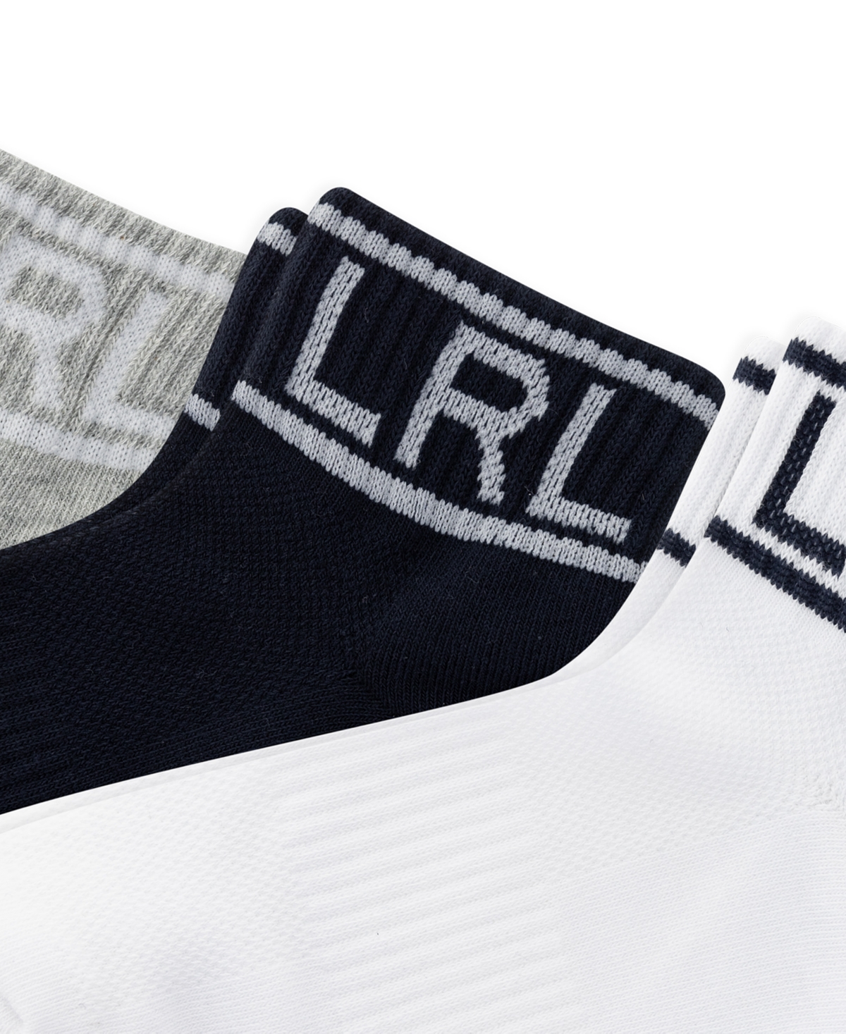 Ralph Lauren Women's 3-pk. Lrl Quarter Ankle Socks In Multi