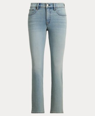 Women's Mid-Rise Straight Ankle Jeans