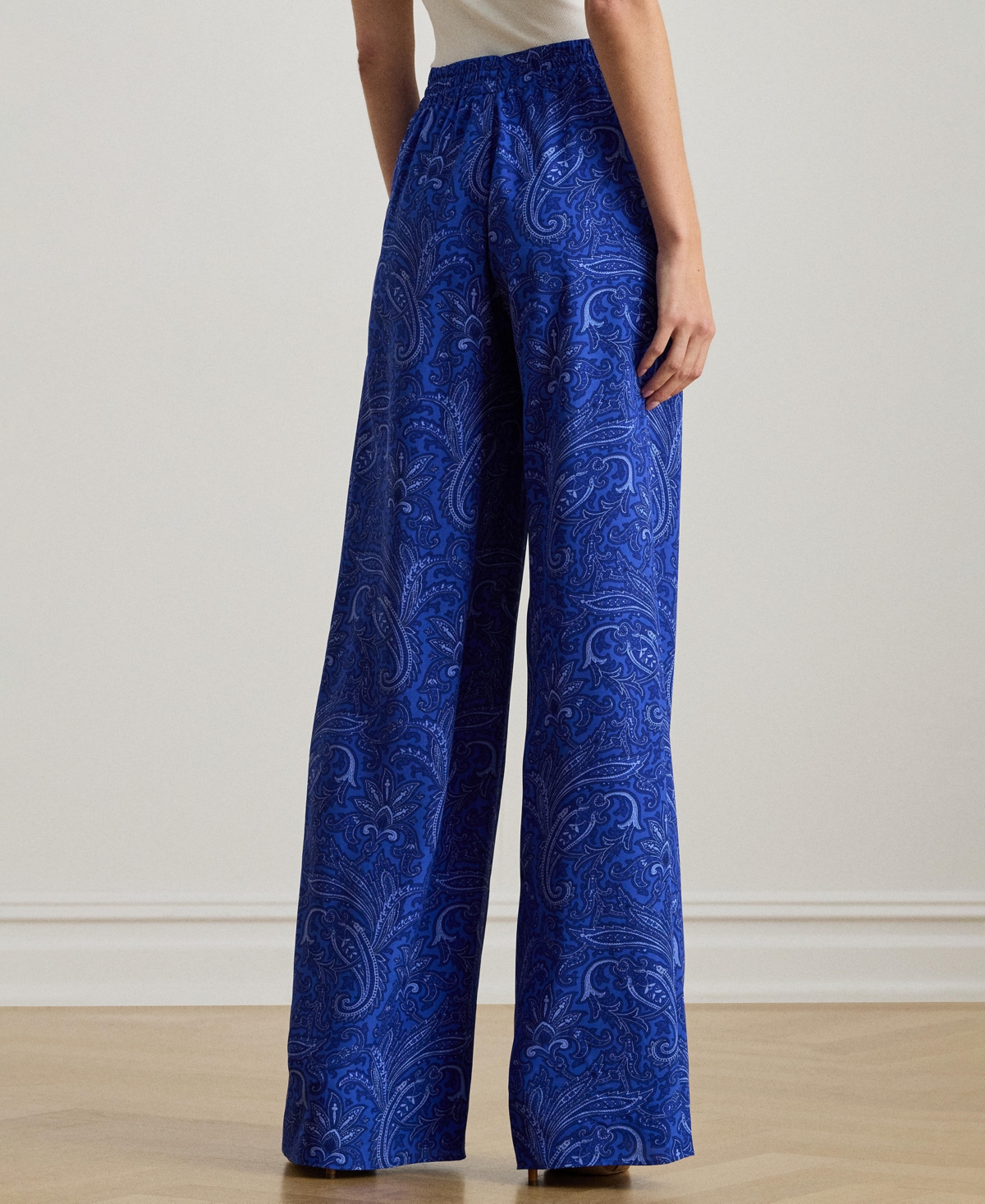 Lauren Ralph Women's Wide-Leg Pants