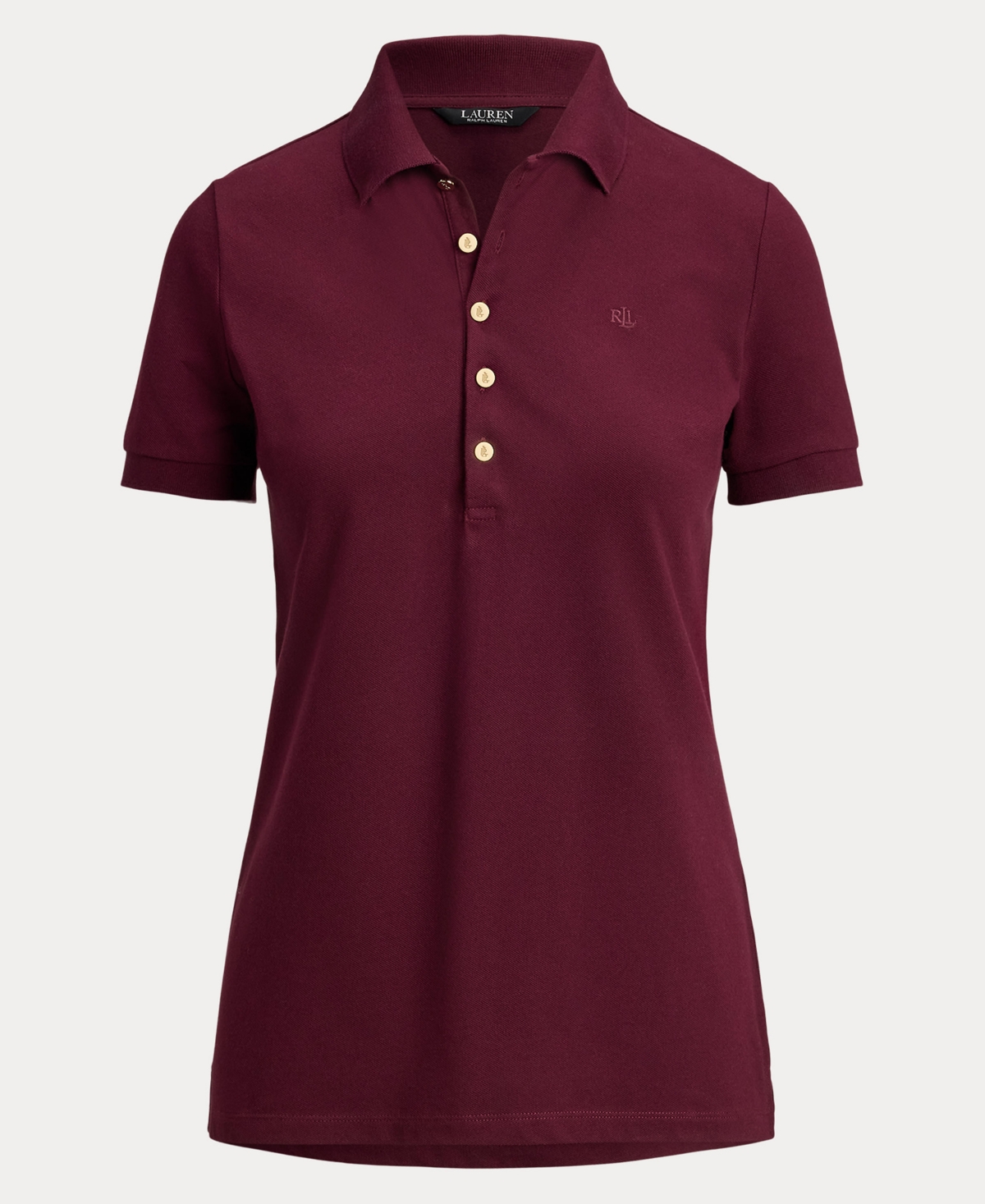 Lauren Ralph Pique Polo Shirt