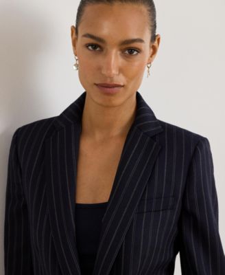 Women's Striped Blazer