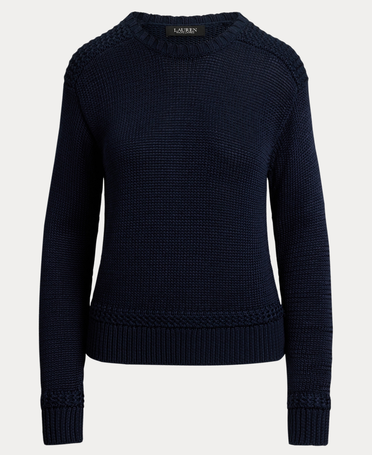 Lauren Ralph Lauren Women's Crewneck Shimmer Sweater