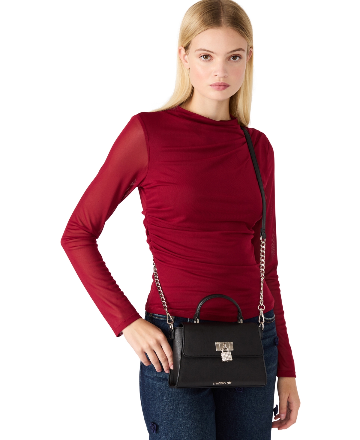 Madden Girl Hadley Top Handle Bag