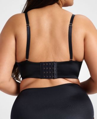 Women's Support Smooth Satin Multiway Straps Foam Bustier