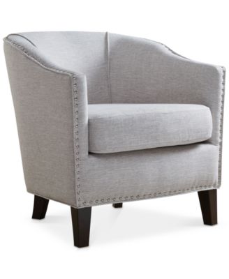 Furniture - Fremont Barrel Arm Chair, Direct Ship