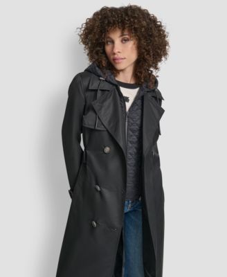 Women's Double Breasted Trench Coat
