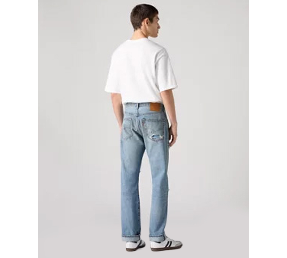 Levi's Men's 501 Original Fit Button Fly Non-stretch Jeans In Blue