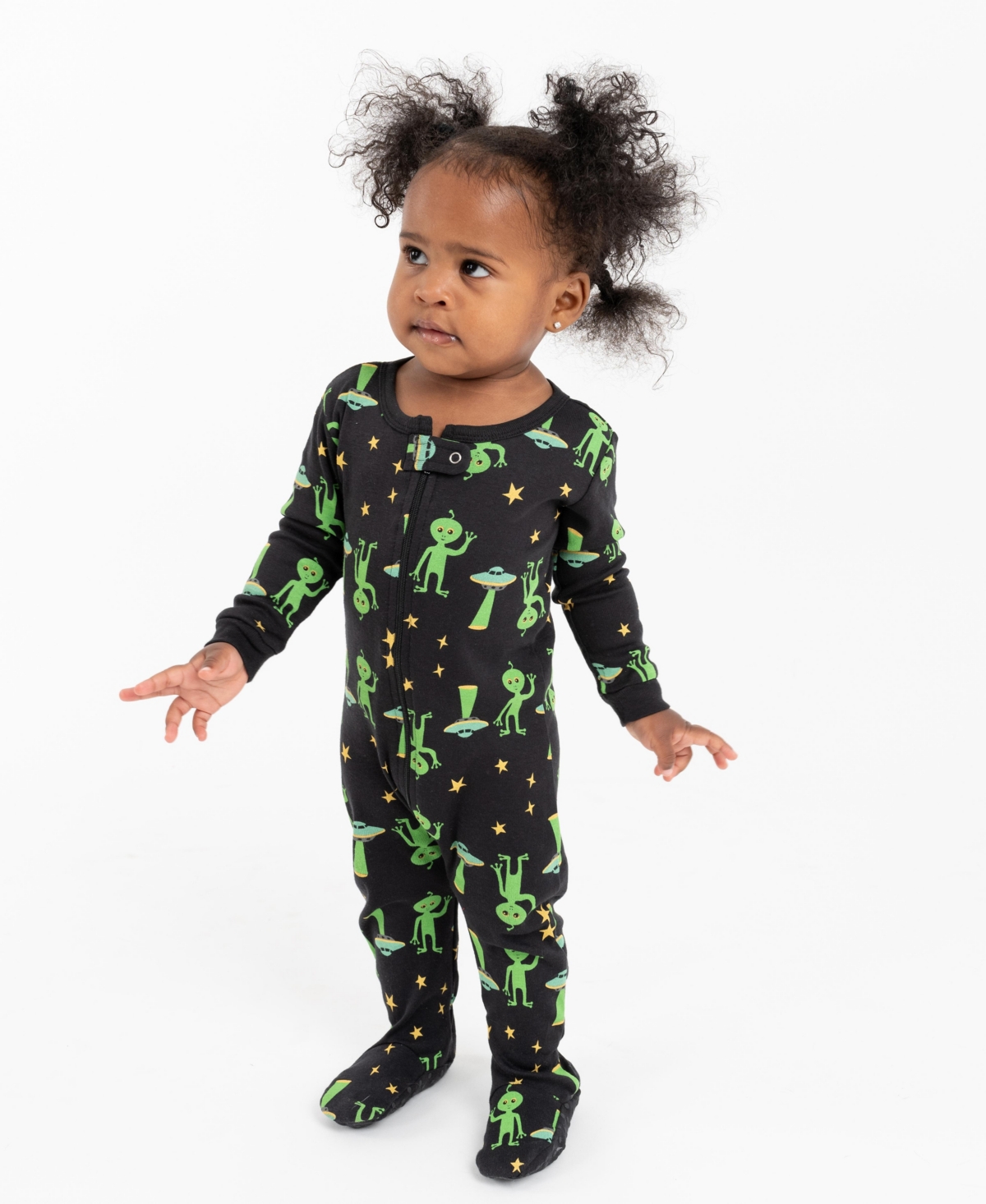 Leveret Baby Footed Cotton Halloween Pajamas