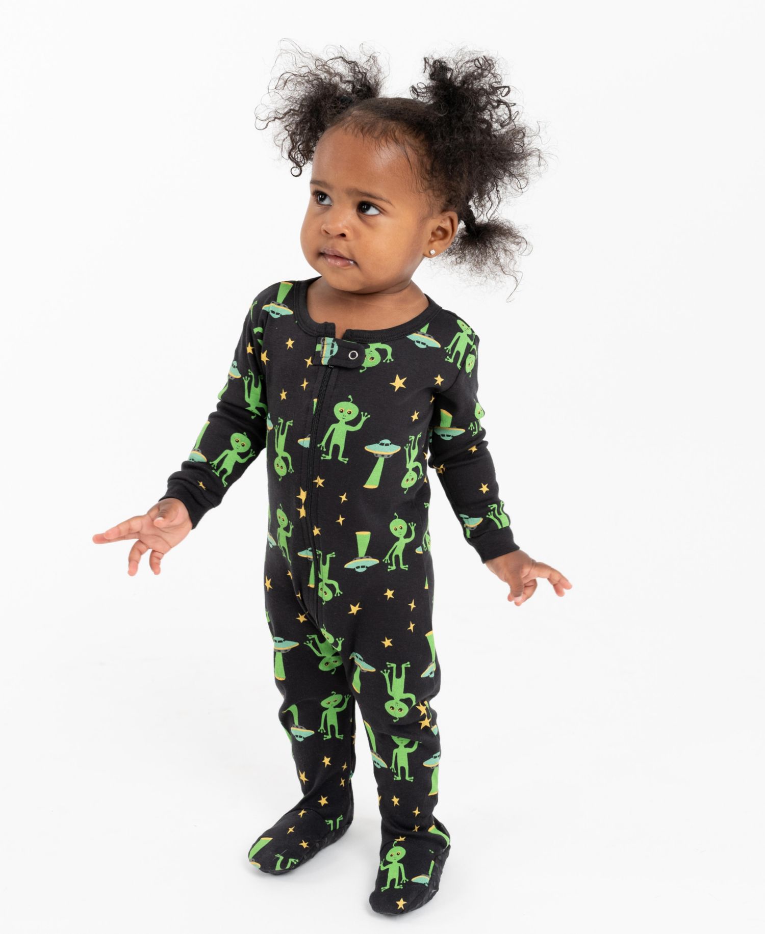 Baby Footed Cotton Halloween Pajamas