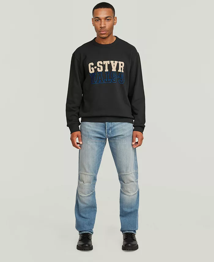 Long-Sleeve Relaxed-Fit Logo Sweatshirt - thumbnail 2