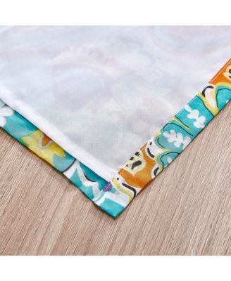 Barefoot Bungalow Nirvana Window Panel Pair - 42x84", Teal