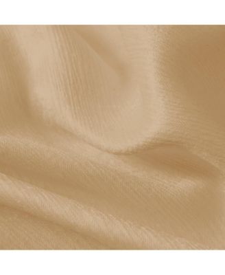 Lina Matte Embossed Blackout Grommet Single Panel - 52x90", Gold