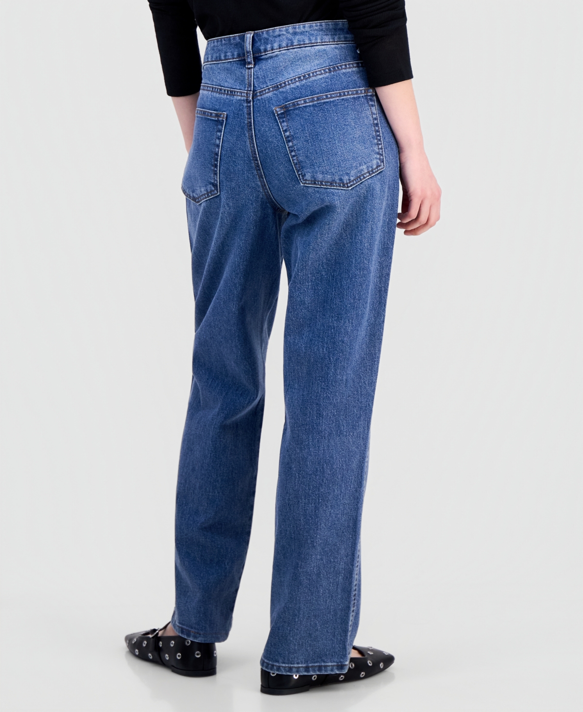 And Now This Women's Embellished Straight-Leg Jeans, Macy's Exclusive