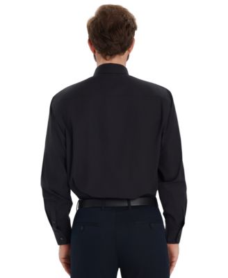 Men's Solid Regular-Fit Dress Shirt, Macy's Exclusive