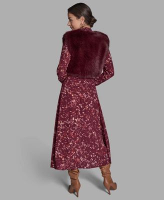 Women's Sleeveless Cropped Shrug Jacket