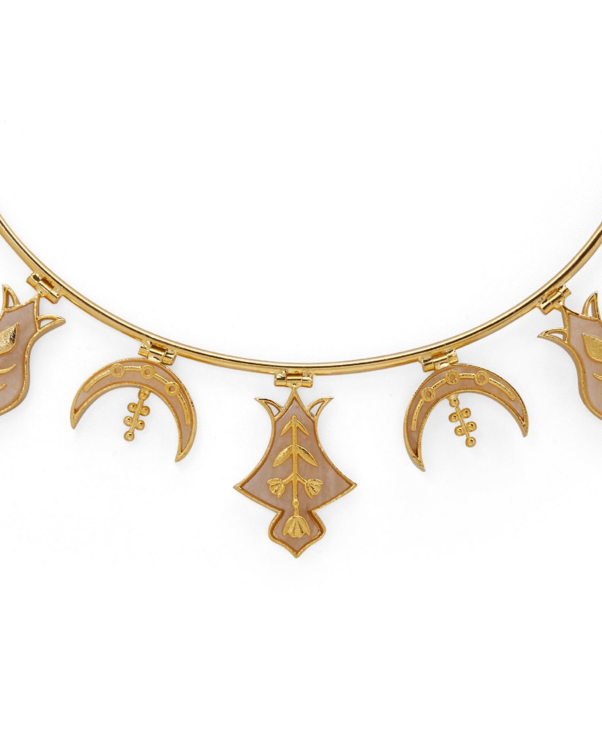 Dhwani Bansal Hamsa Necklace