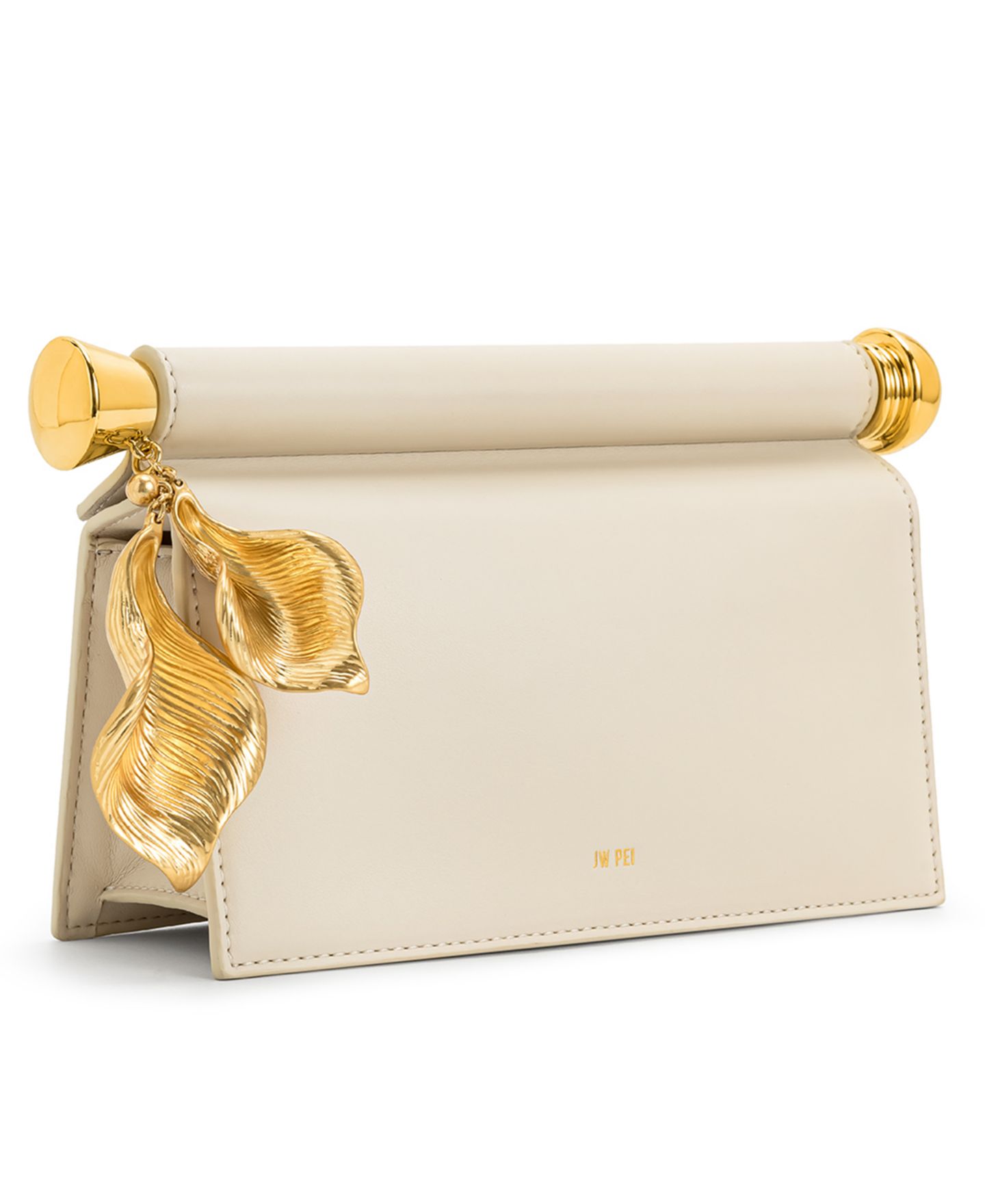 Женский клатч JW PEI Holly Metal Mini Clutch, цвет: Белый — фото 4