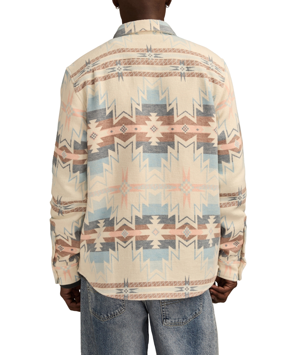 Lucky Brand Men's Jacquard Utility Shirt