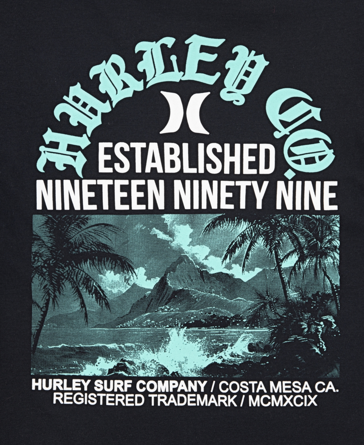 Hurley Boys 8-20 Gothic Paradise Long-Sleeve T-Shirt