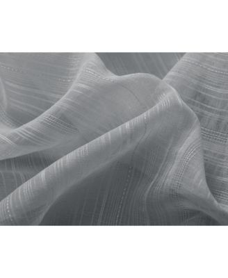 Erica Doily Stripe Grommet Panel Pair - 54x90"