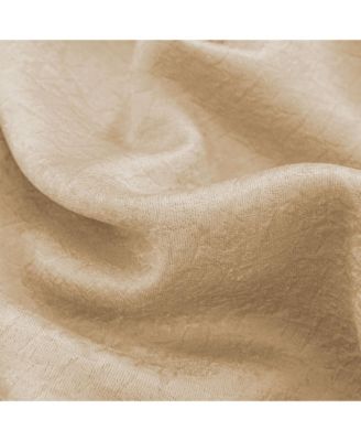 Lydia Matte Embossed One Blackout Panel - 52x84", Gold