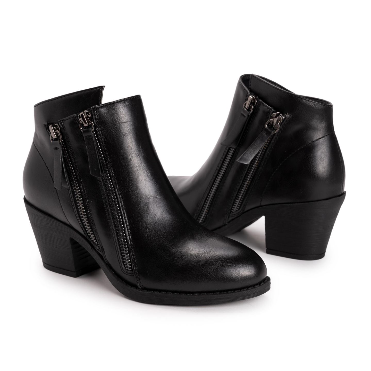 Женские ботинки MUK LUKS Yellowstone Yardley Boot Wide, цвет: Чёрный — фото 8