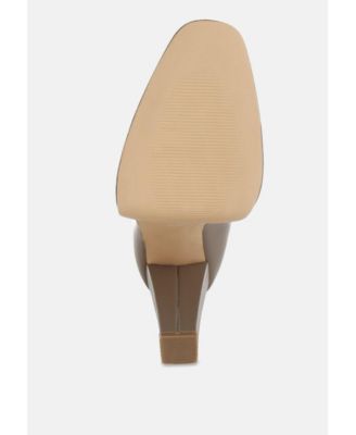 Womens Sayal Faux Leather Lace Up Boots