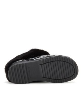 Women's Hannah Festive Knit Clog House Shoe Slipper