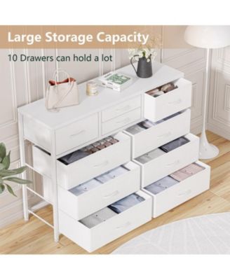 10 Iron+MDF drawer TV cabinet