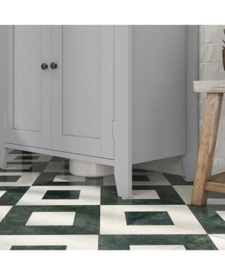 Pedestal Sink Cabinet, Bathroom Vanity Cabinet with U-Shape