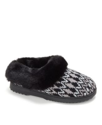 Women's Hannah Festive Knit Clog House Shoe Slipper