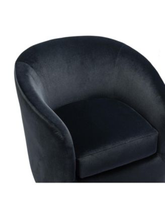 Swivel Accent Chair with Gold Metal Base for Living Room Nursery