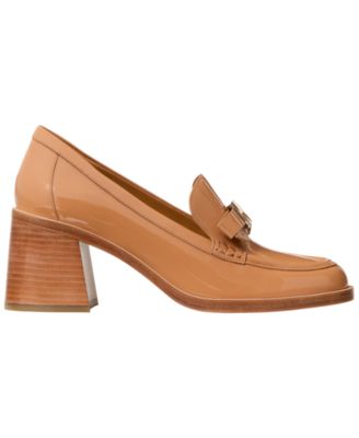 Women's Deco Bow Heeled Loafers