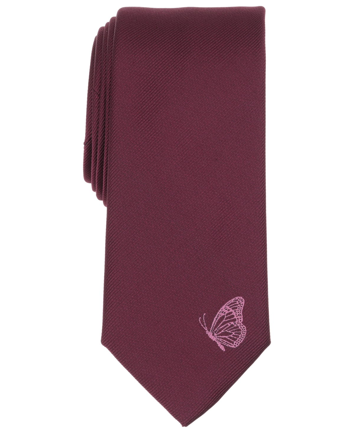 Bespoke Fashion Women's Butterfly Baby Tie Scarf In Burgundy