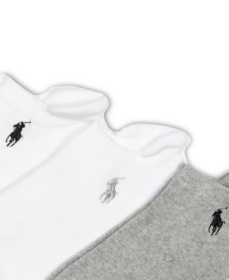 Polo Ralph Lauren Women's 3-Pk. Heel Tab Cushion Sport Socks 7470PK